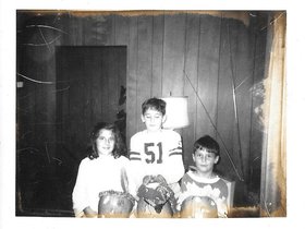 1968 or 1969 Zann, John, Paul w pumpkins.jpg